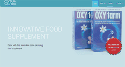 Desktop Screenshot of oxytarm.co.uk