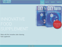Tablet Screenshot of oxytarm.co.uk